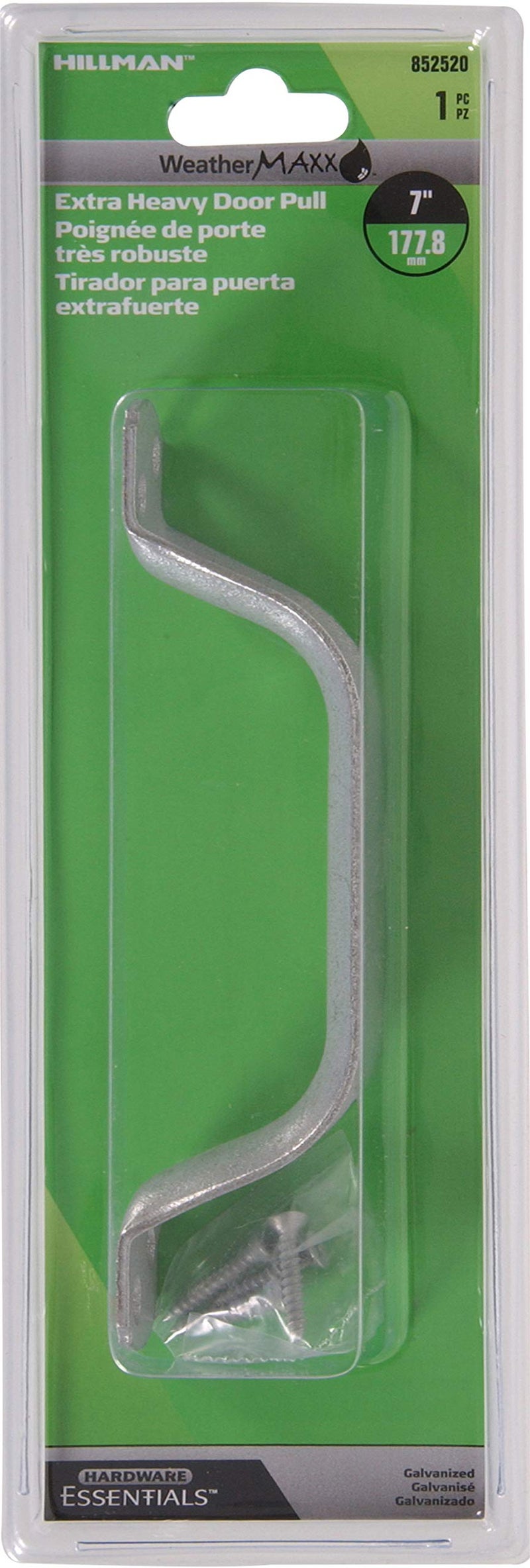 Hardware Essentials 852520 Heavy Duty Galvanized Door Pulls 7" - Image 2