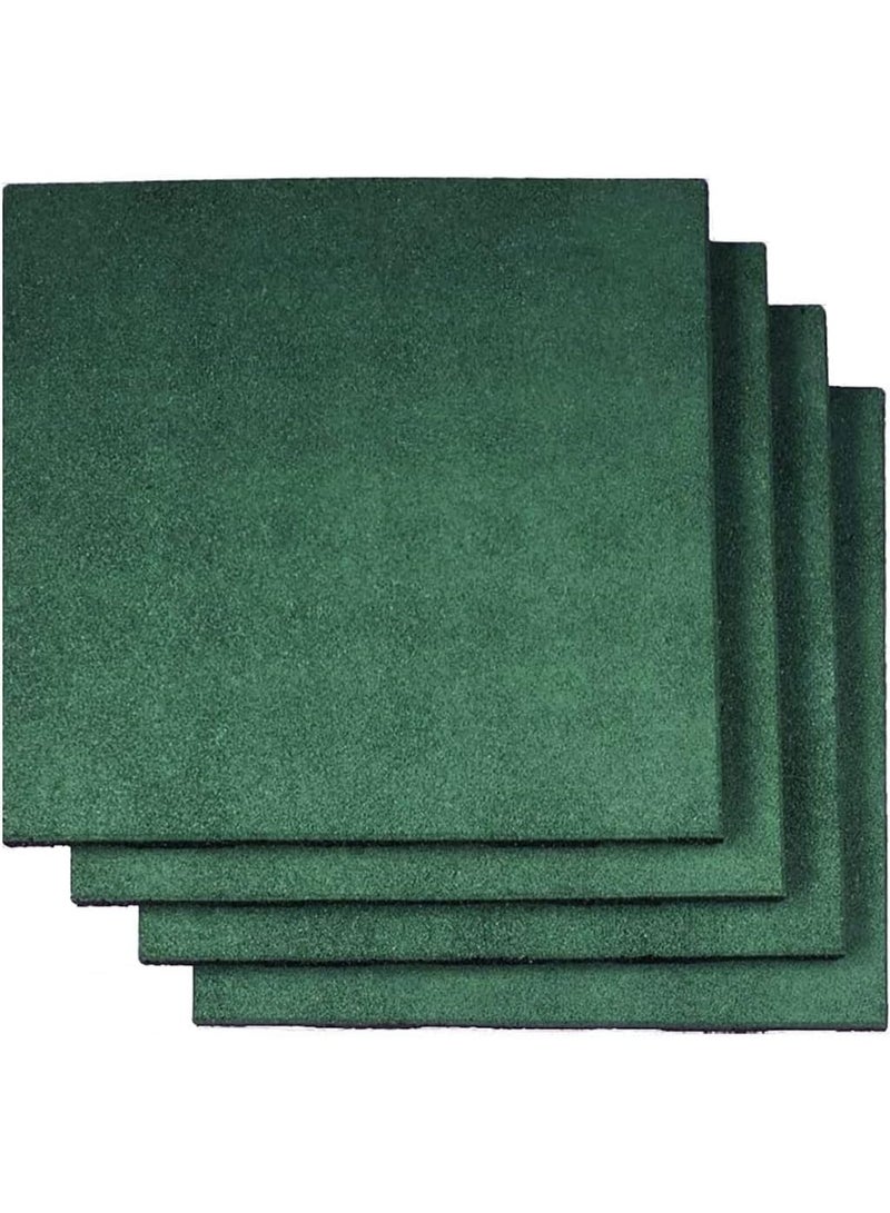 Terrain Playground Easy DIY Interlocking Outdoor Rubber Tiles 50x50-40mm Thick for Use, Outdoor Gym Floor, Sports Deck, Backyard Play Area, Safety Rubber Tile - Image 1