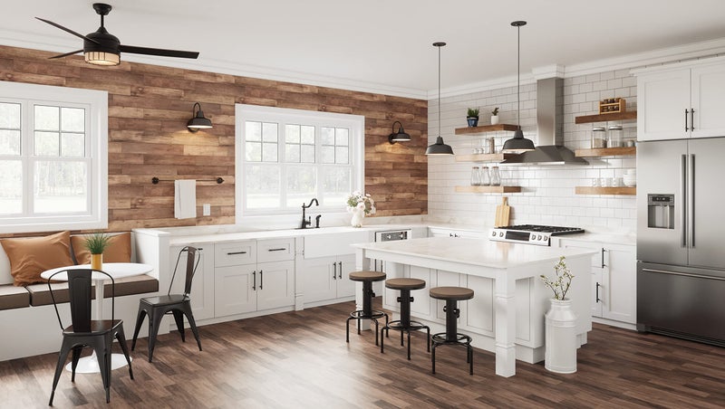 Design House Mason Farmhouse Gooseneck Barn Light, Outdoor Exterior Porch or Patio Wall Light Fixture, Oil Rubbed Bronze, 10 Inch Diameter, 1-Pack, 579375 - Image 5