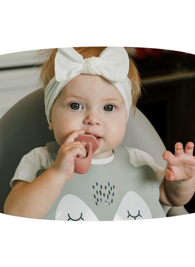 تايني توينكل أدوات تدريب السيليكون ملاعق الأطفال وشوك الأطفال للتدريب على التغذية الذاتية أدوات فطام الأطفال المصنوعة من السيليكون للأطفال الصغار والرضع 624 شهرًا مستلزمات تغذية الأطفال (مرجاني) - Image 2