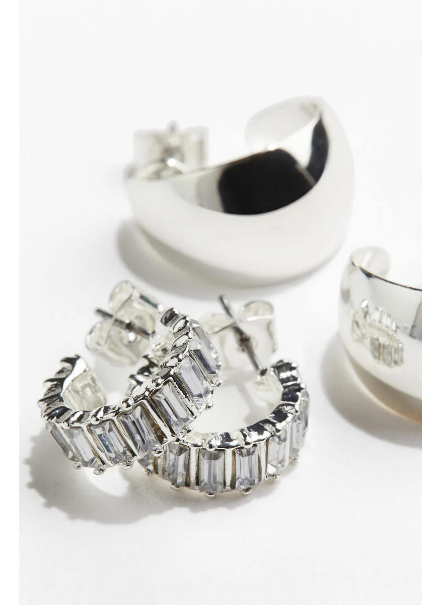 اتش اند ام 2 Pairs Hoop Earrings