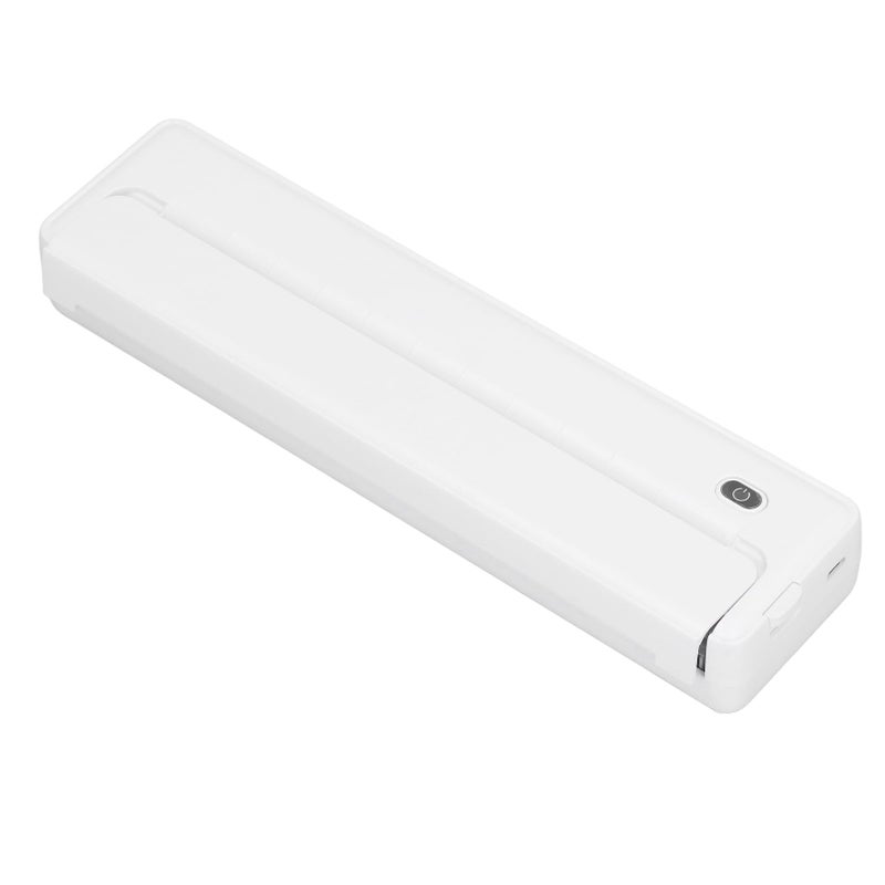 طابعة حرارية بدون حبر مع تطبيق لنظامي iOS وAndroid للاستخدام في المكتب المنزلي والمدرسة باللون الأبيض - Image 3