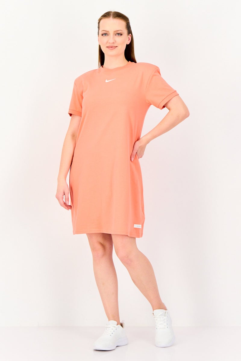 Nike فستان خارجي ضيق للنساء، باهت داكن - Image 4