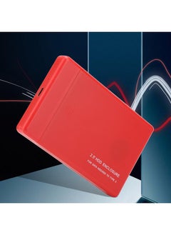 Thoraya HTH-YP0013 Portable USB3.1 SATA 2.5''HDD+Hard Disk Box(Red 2TB)  - Image 5