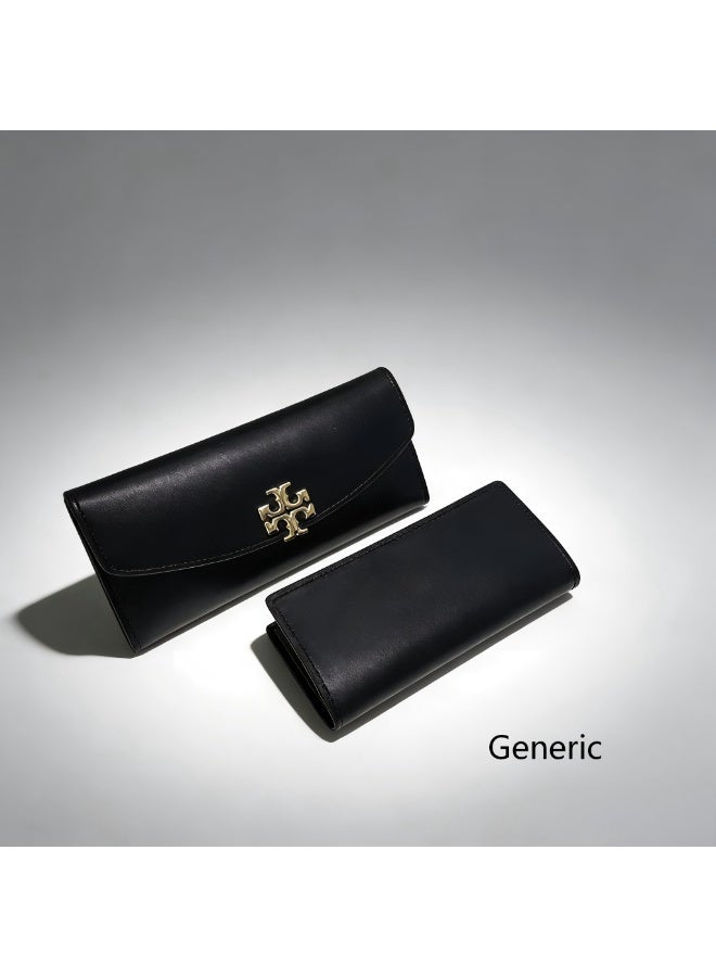 Tory Burch Exquisite high-end wallet, ultra-thin, anti-magnetic, multiple card slots, business card holder, convenient for ID storage, suitable for both men and women - Image 1