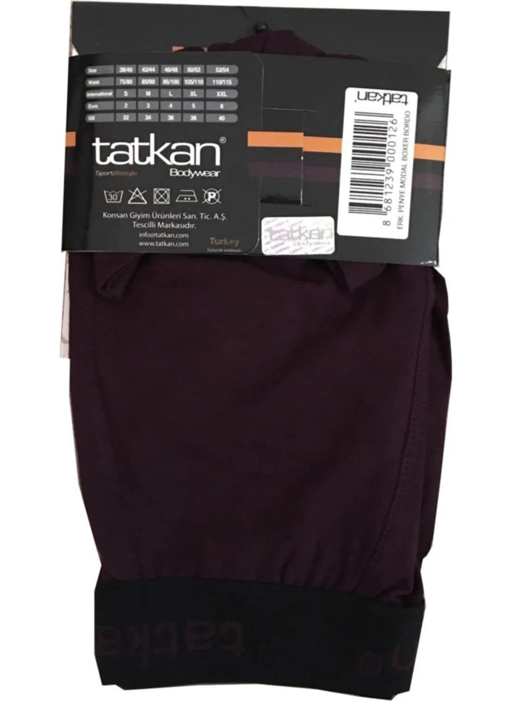 Tatkan - Men's Modal Combed Cotton Boxer - 12 Pieces - Image 1