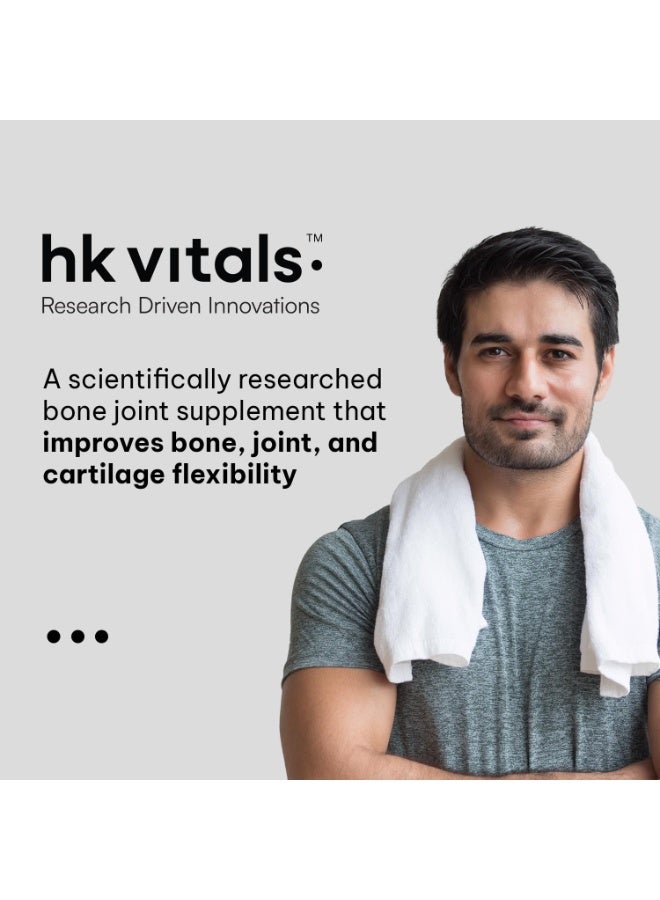 hk vitals Joint Support (60 Tablets) | With Glucosamine 1400mg, Chondroitin, Calcium and Vitamin D3 | For Joint Strength, Mobility, and Flexibility - Image 2