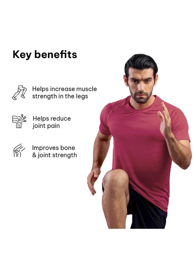 hk vitals Joint Support (60 Tablets) | With Glucosamine 1400mg, Chondroitin, Calcium and Vitamin D3 | For Joint Strength, Mobility, and Flexibility - Image 3