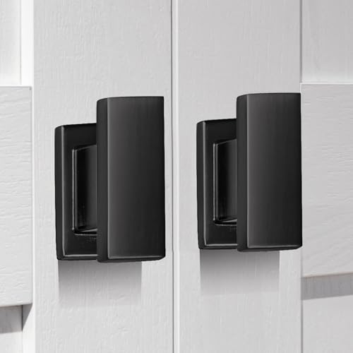 VEHCIL 20 Pack Matte Black Kitchen Cabinet Knobs Black Drawer Dresser Knobs Cabinet Handles for Cupboard Closet Bathroom Kitchen Cabinet Hardware,Solid Zinc Alloy - Image 1