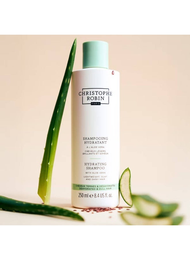 CHRISTOPHE ROBIN Hydrating Shampoo with Aloe Vera 250ml - Image 2