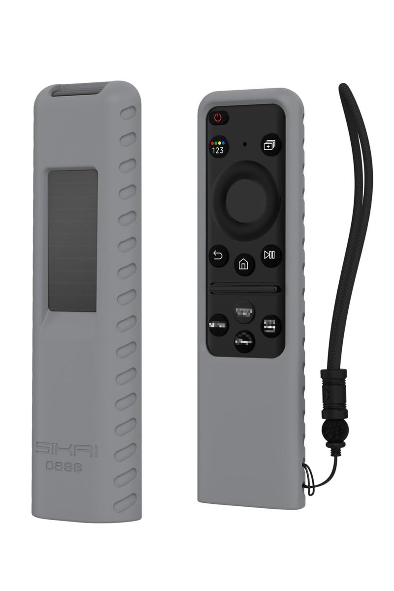 SIKAI CASE for Samsung Silicone Remote Cover Compatible with Samsung 2023,2024 TM2360E BN59 01432A TM2361E BN59 01455A Samsung Smart TV Remote Shockproof Dustproof Anit Lost with Lanyard - Image 1