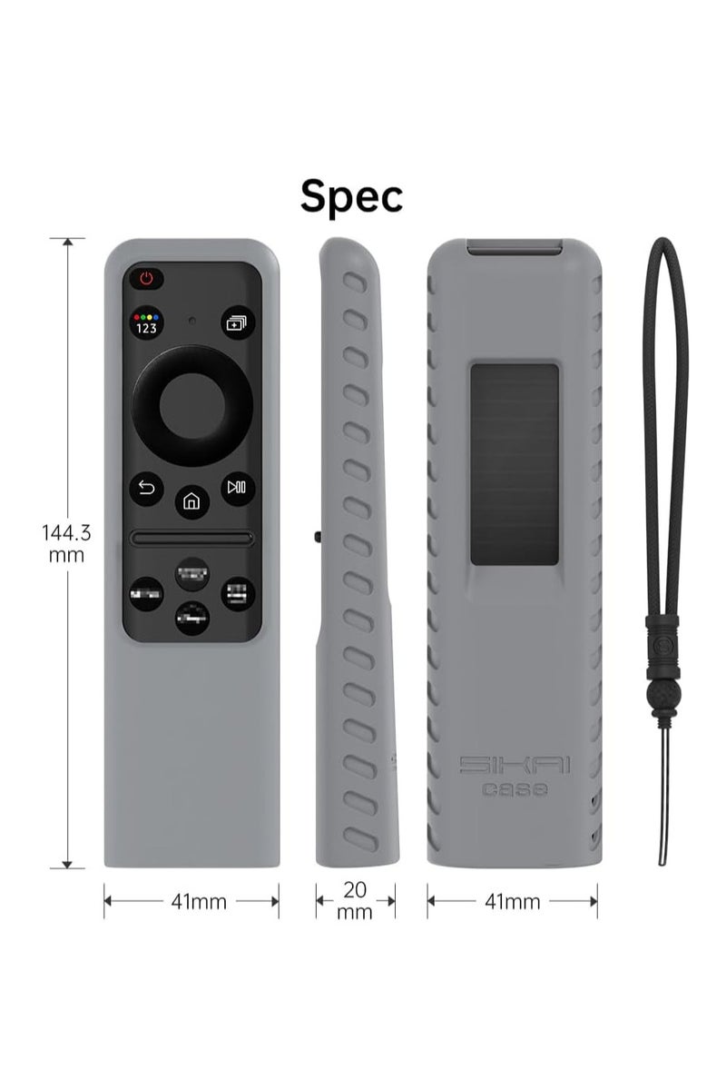 SIKAI CASE for Samsung Silicone Remote Cover Compatible with Samsung 2023,2024 TM2360E BN59 01432A TM2361E BN59 01455A Samsung Smart TV Remote Shockproof Dustproof Anit Lost with Lanyard - Image 5