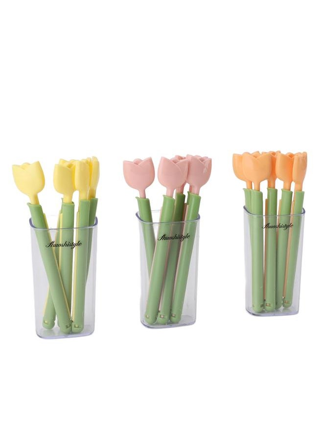 Thoraya 15pcs Tulip Magnet Sealing Clip Multi Functional Food Freshness Bag Clip with Storage Box for Refrigerator  - Image 4