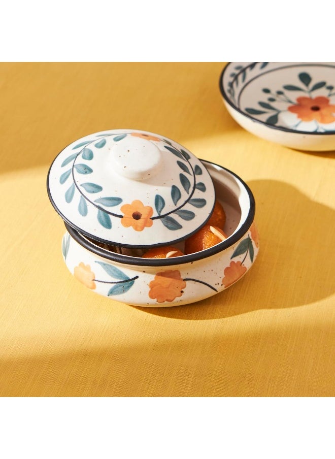 Marigold Casserole | Handpainted Stoneware - pzsku/ZE4D28F8628A33F784774Z/45/_/1739796161/c03920e6-f5fd-4782-92bf-355fc2637deb