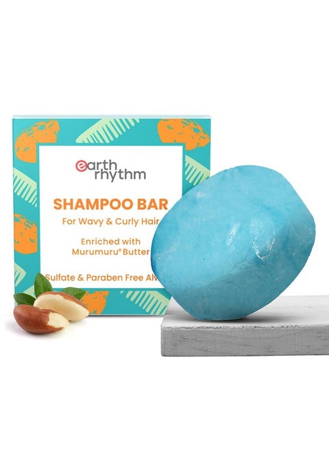Murumuru Butter Shampoo Bar For Dry, Frizzy And Curly Hair, With Vitamin E | Deep Conditions, Softens & Maintains Growth | Sulphate & Paraben Free | Men & Women - 80 Gm