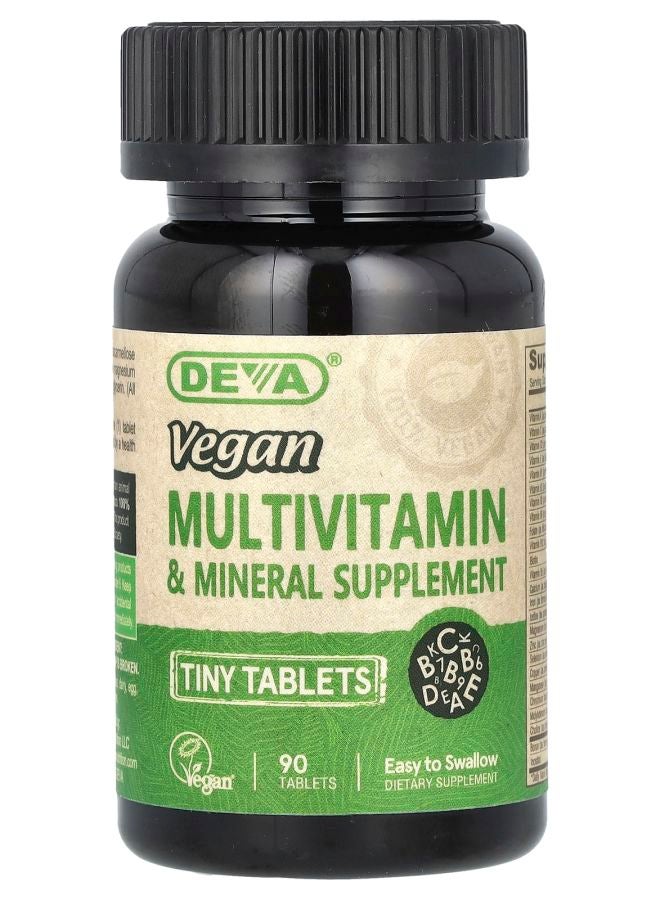 Deva Vegan Multivitamin & Mineral Supplement 90 Tablets