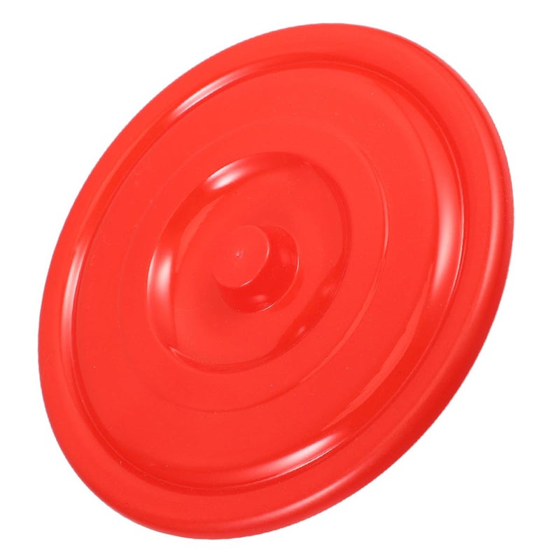 Plastic Trash Can Lid Replacement 23cm Diameter Round For Kitchen Garage Home - Image 2