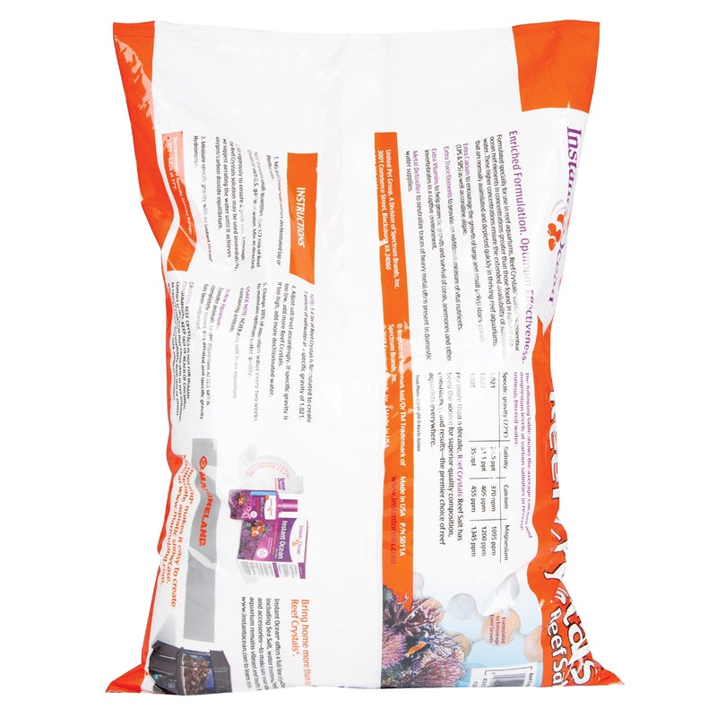 Instant Ocean Reef Crystals Reef Salt For 50 Gallons, Enriched Formulation For aquariums - Image 2