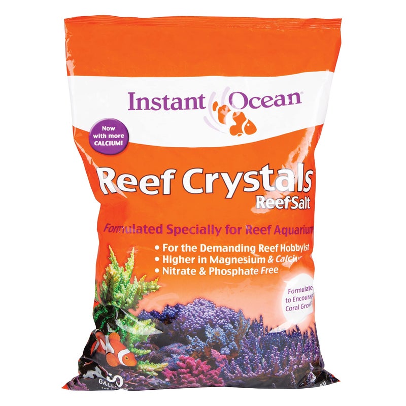 Instant Ocean Reef Crystals Reef Salt For 50 Gallons, Enriched Formulation For aquariums - Image 1