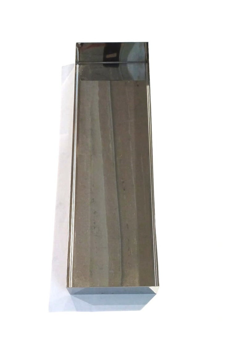 Oven Pan Rectangular Straight Edge Pan 34.5x16.8cm x H6cm – SS, Heady Duty
