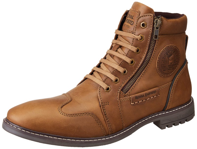 Royal Enfield Unisex-Adult Mudbound Boots Khaki Shoes-UK 9 (RLCSOA220227) - Image 2