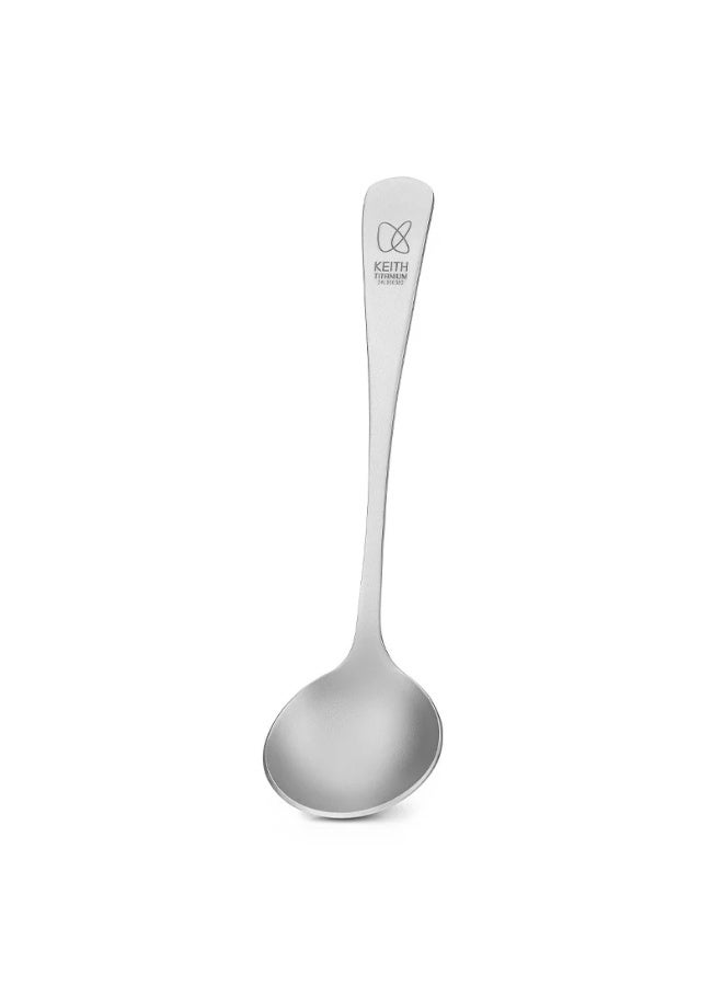KEITH Titanium Ti3602 Coffee Cupping Spoon, Pure Titanium Coffee Tasting Spoon for Specialty Coffee & Cupping Sessions - Image 1