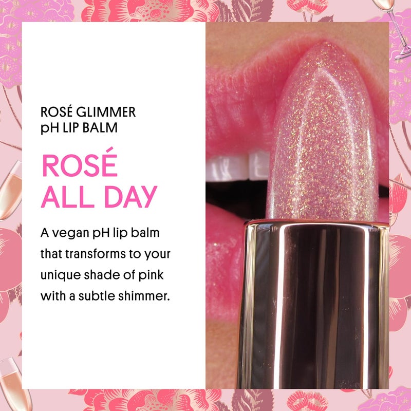 Winky Lux بالم جليمر من وينكي لوكس - بلسم شفاه مرطب بتقنية pH، لون وردي طبيعي مع تغيير لون pH، يرطب وينعم الشفاه مع ترك لمسة وردية خفيفة، برائحة الفانيليا - Image 2