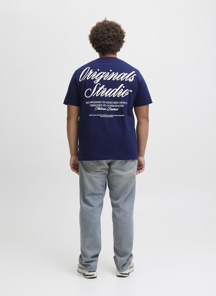 JACK & JONES Plus Size Crew Neck T-Shirt  - Image 2