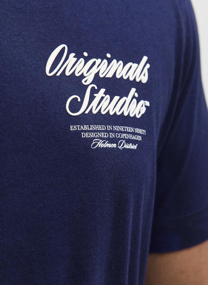 JACK & JONES Plus Size Crew Neck T-Shirt  - Image 3