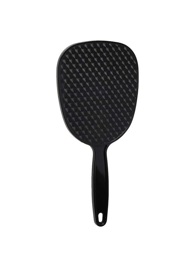 Diane Standard 1X Magnification Hand Mirror, Single Sided Hand Held Mirror with Handle for Salon, Barber, Grooming, Vanity, Shaving, and Travel, Medium, 5" x 11", Black  - Image 5