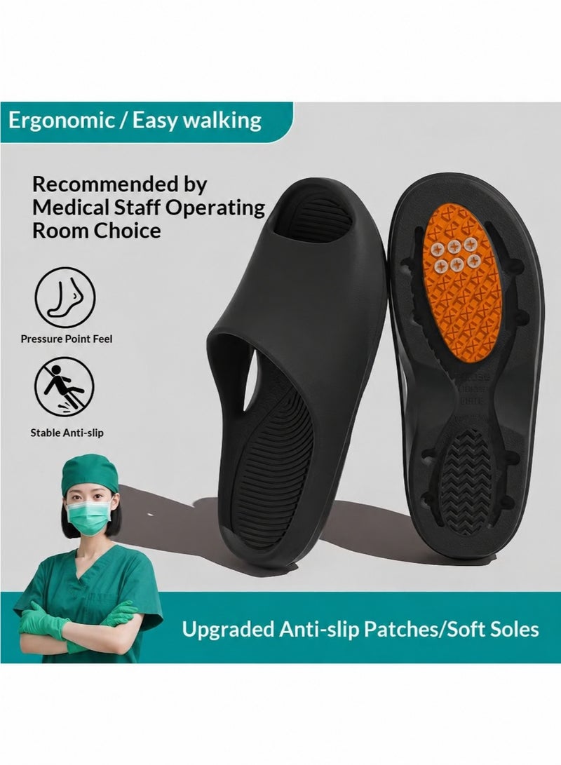 SKT Shiketro Non-Slip EVA Surgical Slippers for Women & Men - Thick Sole Hospital Shoes for Nurses, Doctors, Operating Rooms, Home, Work, and Outdoor Use - Image 1