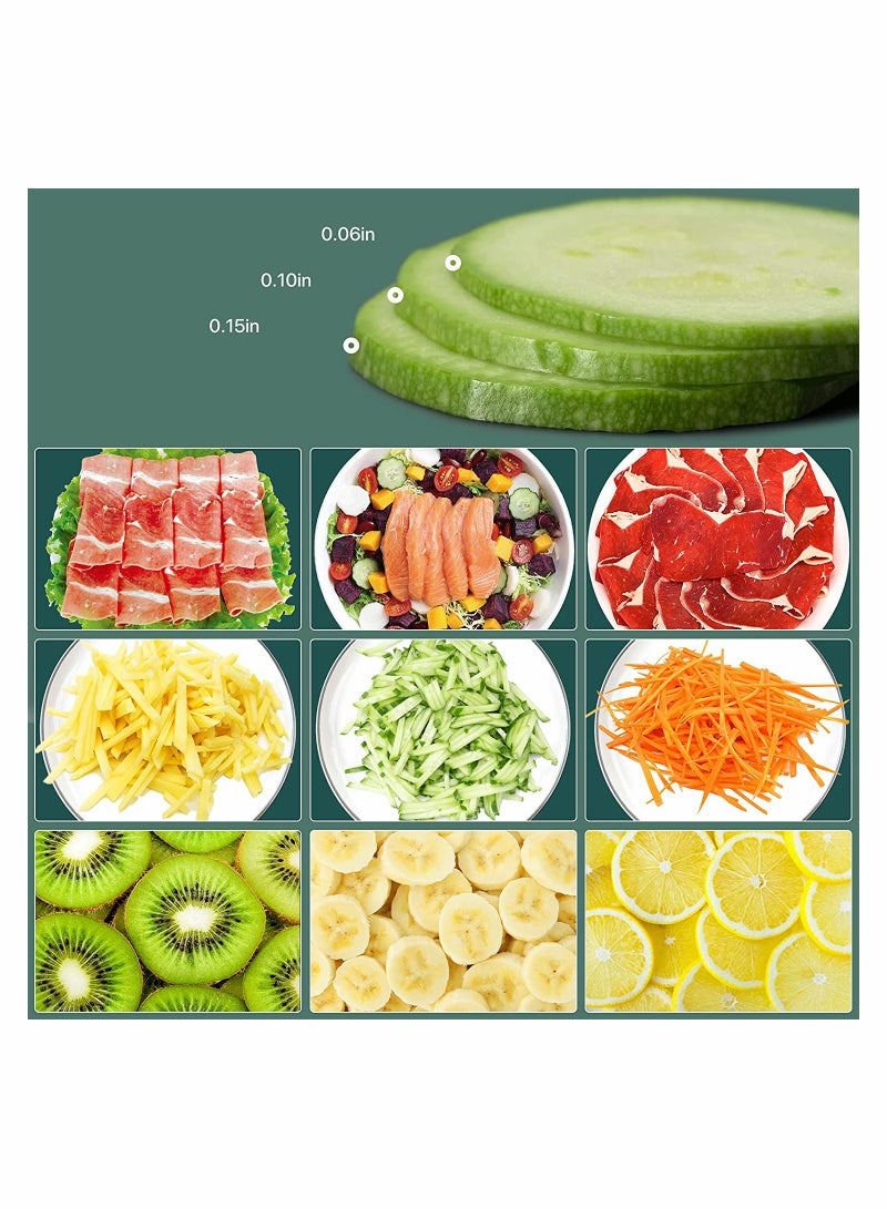 SOLARAE Vegetable Chopper, Slicer Cutter Chopper and Grater 5 Blades - Image 5