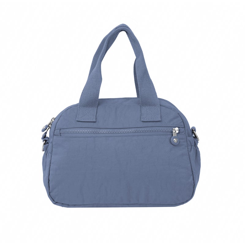 CAPRICE COLLECTION Unisex Medium Crossbody Bag – Blue, Water-Resistant Nylon, Spacious 10.4L Capacity - Image 2