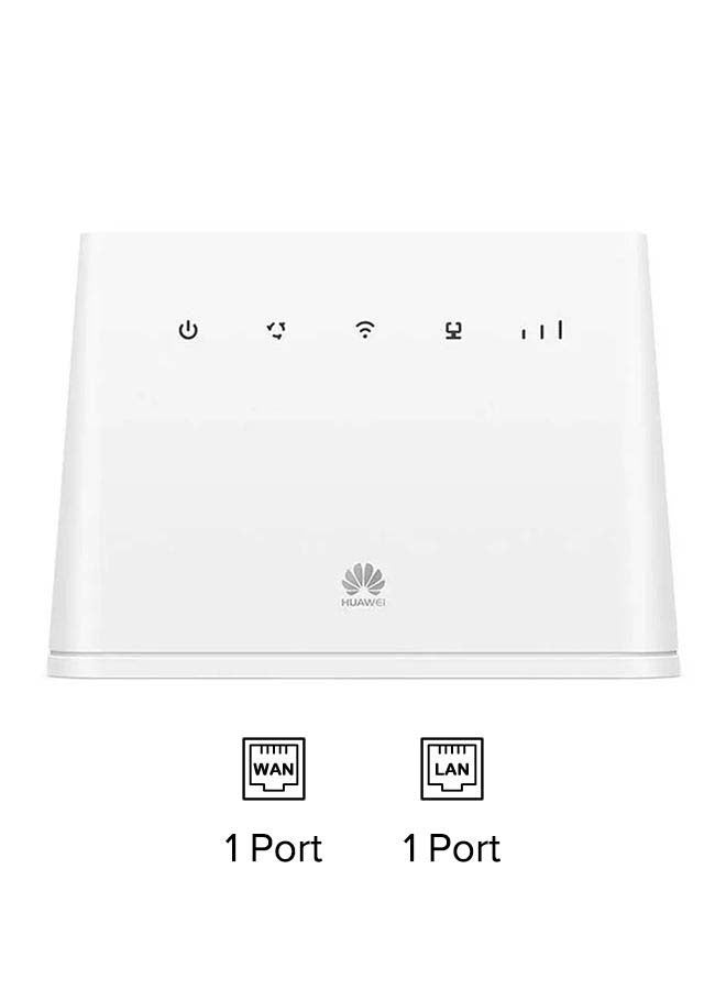 هواوي Renewed - 4G Router 2 LTE Cat4 Wi-Fi 2.4GHz 150 Mbps white - Image 2