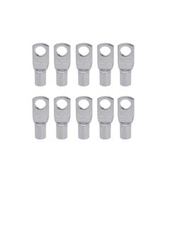 Copper Cable Lugs 10Pcs Set-Wire Terminals, Connector Cable lugs Ring Battery SC Terminals, for Marine, Solar, Automotive, Electric, Home Applications etc (Hole Size 8mm, Cable Size 25mm)