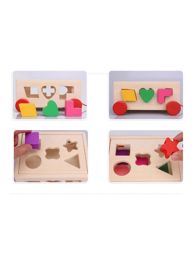 نيبمينينت لعبة سيارة تعليمية خشبية متعددة الوظائف - Image 5