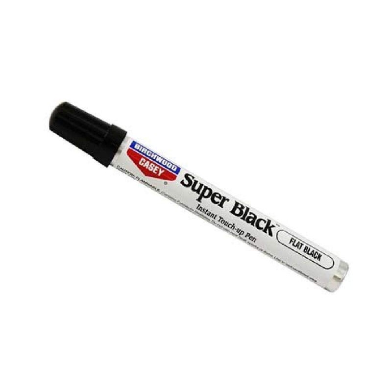 Birchwood Casey Long-Lasting Fast-Drying Super Black Touch-Up Pen for Deep Scratches and Worn Areas, FLAT BLACK, 0.33 OUNCE
