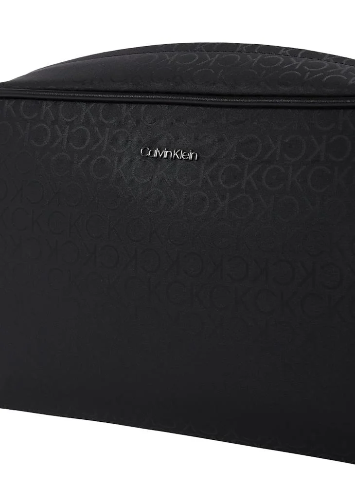 CALVIN KLEIN Monogram Toiletry Bag