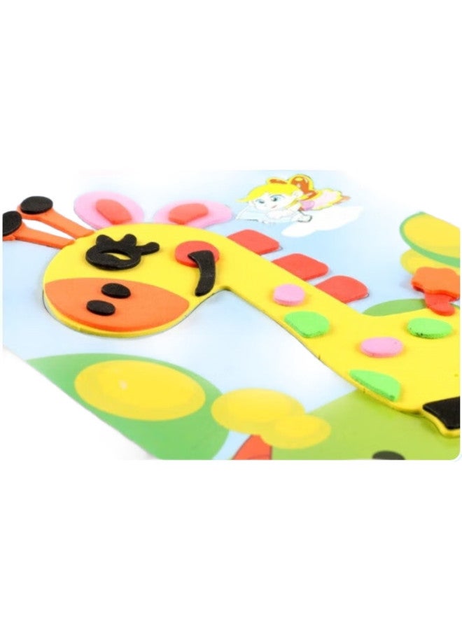 Licheers Children'S 3D Handmade Eva Stickers, 20 Non-Repeating Sheets, 3D Adhesive Toy, Diy Craft Stickers For Boys And Girls - Image 3