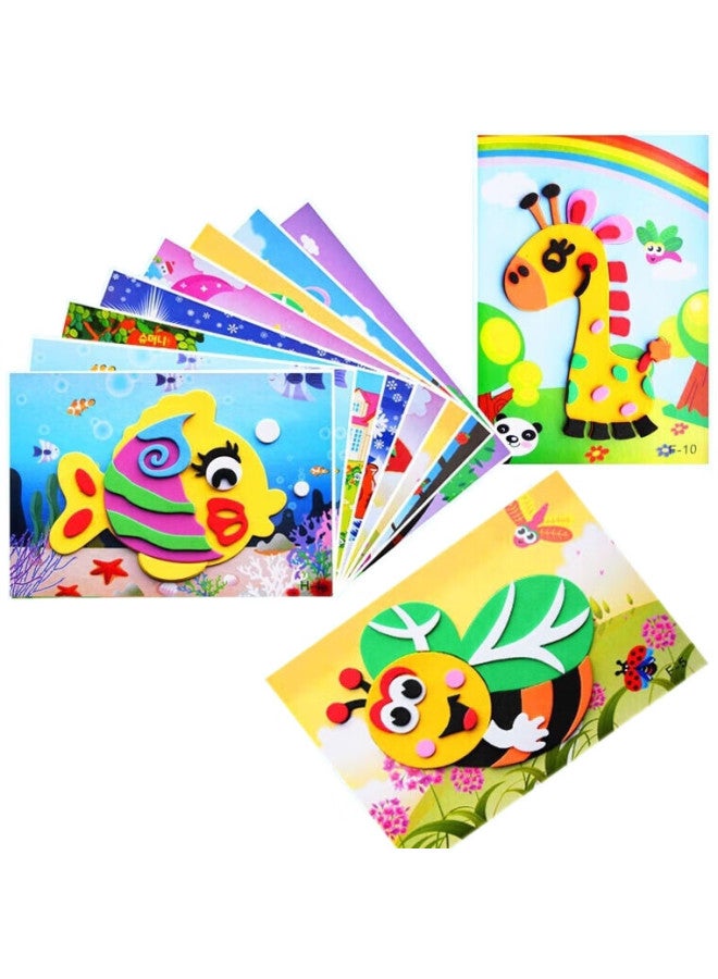 Licheers Children'S 3D Handmade Eva Stickers, 20 Non-Repeating Sheets, 3D Adhesive Toy, Diy Craft Stickers For Boys And Girls - Image 2