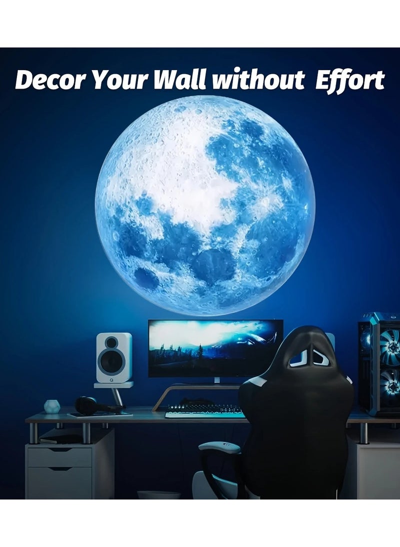 جهاز عرض ضوء القمر LED، ضوء ليلي قابل للتعديل بزاوية 360°