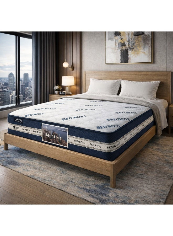 BED BOSS Montreal Hotel Mattress – Size 100×200×21 cm - Image 1