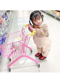 Iron Children Shopping Cart, Kids Supermarket Shopping Cart, Small Shopping Cart, Strong Metal Frame Shopping Cart, Shopping Cart for Toddlers, Shopping Cart in Pink - pzsku/ZE4D3D7474AFC26D837A5Z/45/_/1734017041/06718552-2012-4a76-aa76-fdfa884edeb6