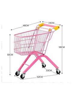 Iron Children Shopping Cart, Kids Supermarket Shopping Cart, Small Shopping Cart, Strong Metal Frame Shopping Cart, Shopping Cart for Toddlers, Shopping Cart in Pink - pzsku/ZE4D3D7474AFC26D837A5Z/45/_/1734017046/9b733b13-6d8f-46fa-a277-35a865a0d896