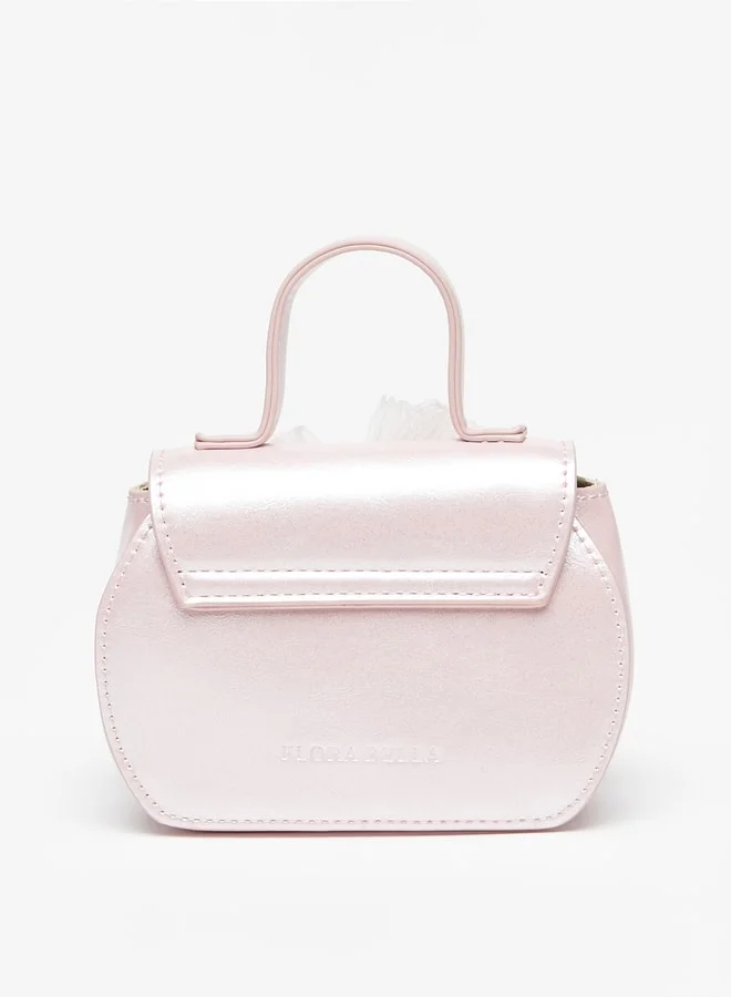 Flora Bella By Shoexpress Bow Embellished Crossbody Bag