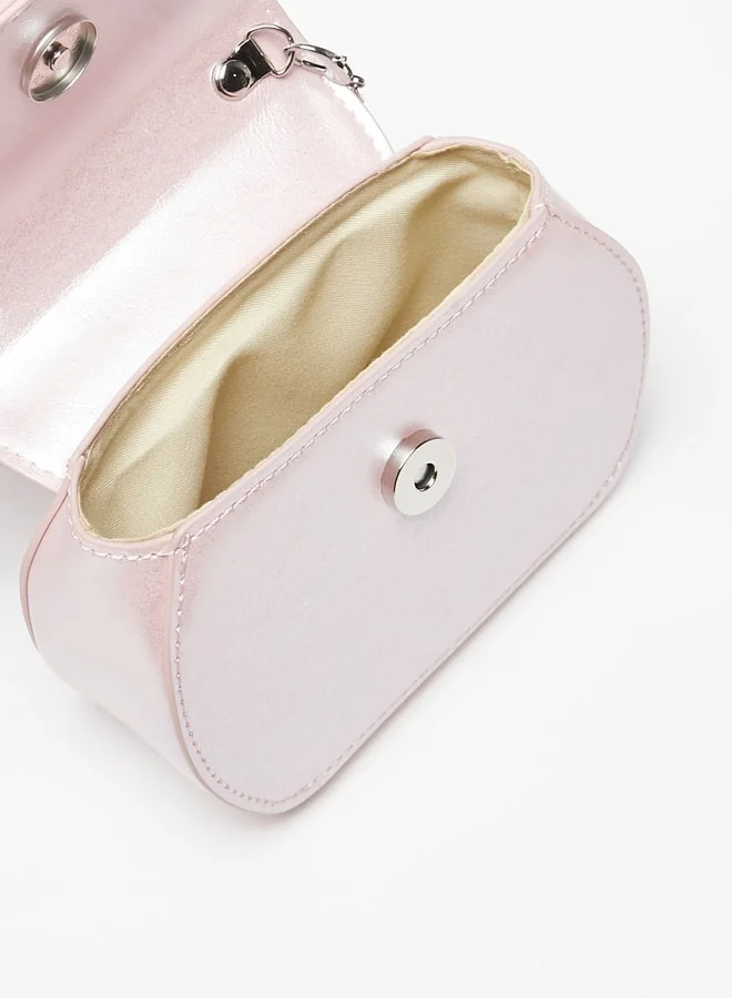 Flora Bella By Shoexpress Bow Embellished Crossbody Bag