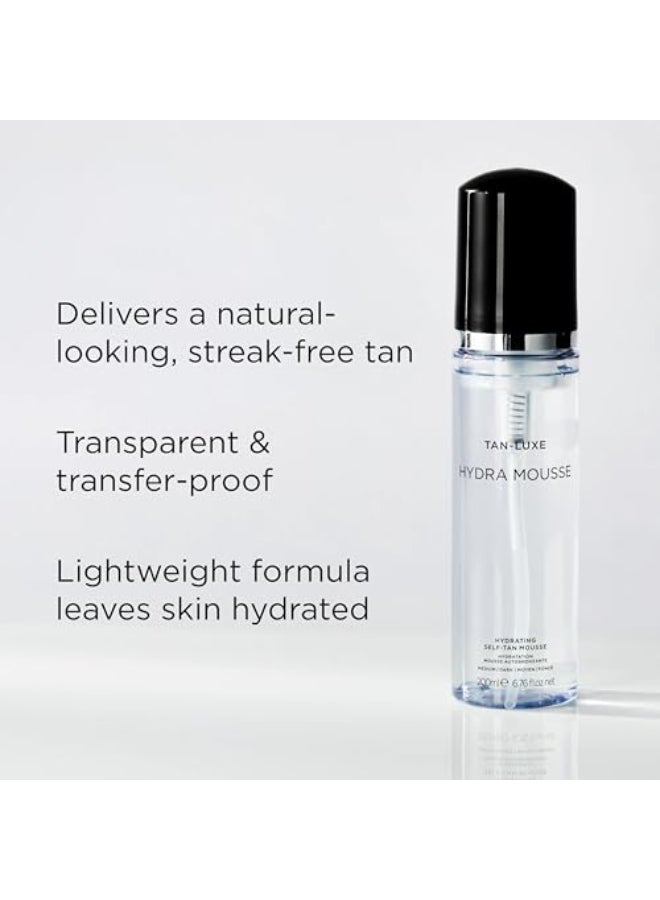 TAN-LUXE TanLuxe Hydra Mousse Hydrating Self Tan Mousse TransferFree Body Tanner for a StreakFree Glow CrueltyFree 676 fl oz - Image 3