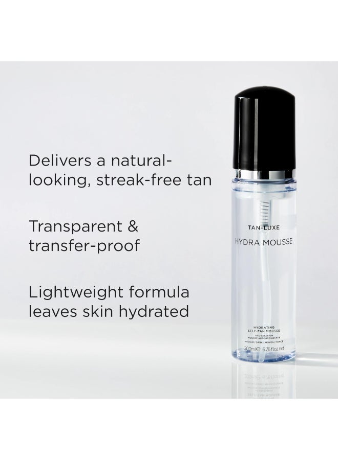 TAN-LUXE TanLuxe Hydra Mousse Hydrating Self Tan Mousse TransferFree Body Tanner for a StreakFree Glow CrueltyFree 676 fl oz - Image 4