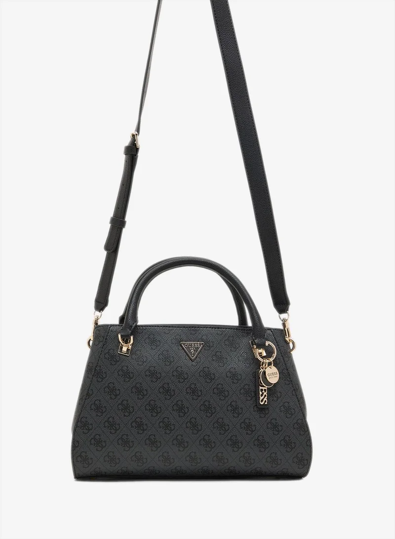 Guess coal logo Noelle II Luxury Satchel Bag for Women | Best Price UAE