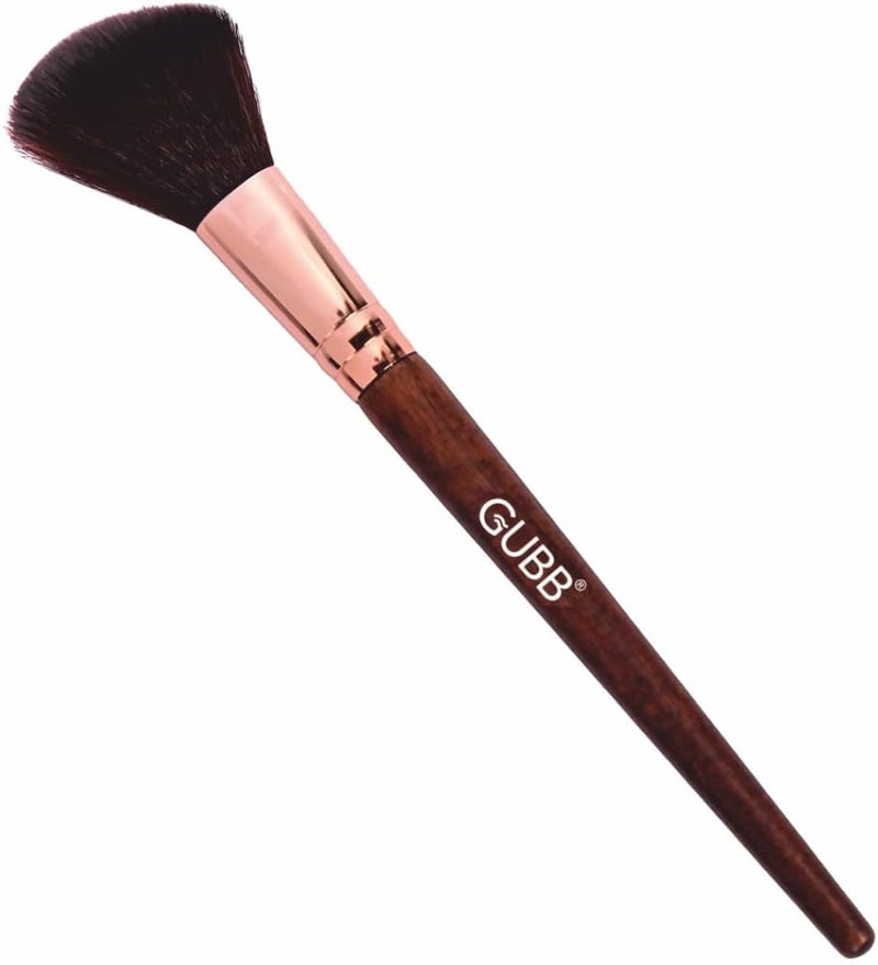 GUBB USA Blush Brush For Face Makeup, Professional Wooden Makeup Brush Single - Image 5